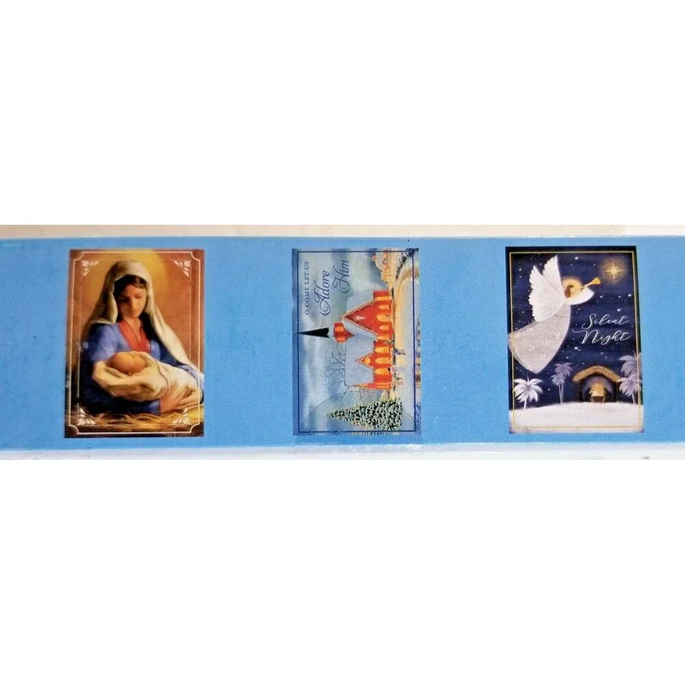 Christmas Greeting Cards Box of 30 Cards Believe 6 Designs 6.5